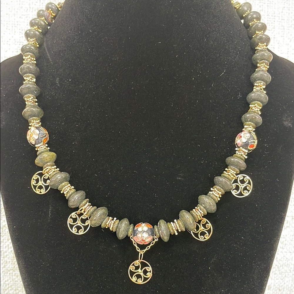 Chipita Necklace with Gold Accents